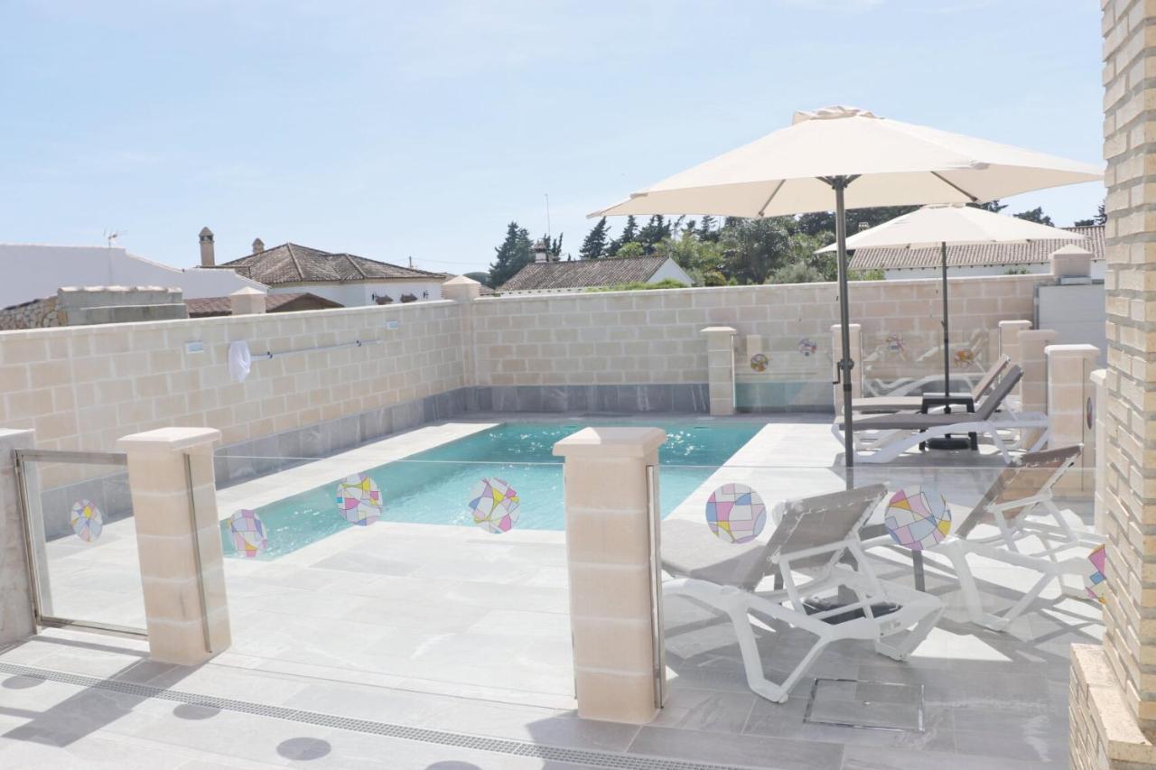 Chalet Puente Tabla con piscina privada Conil De La Frontera Exterior foto
