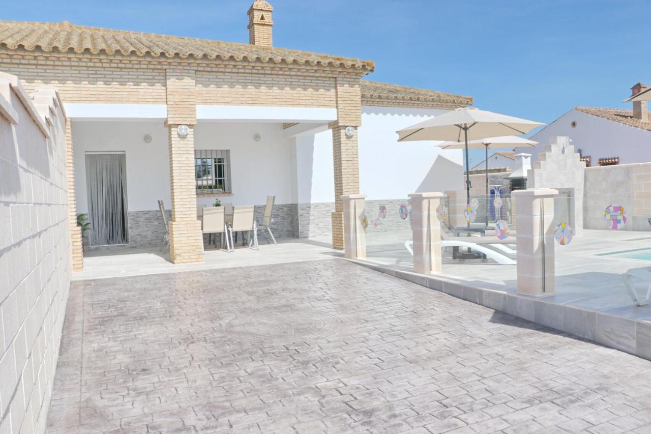 Chalet Puente Tabla con piscina privada Conil De La Frontera Exterior foto