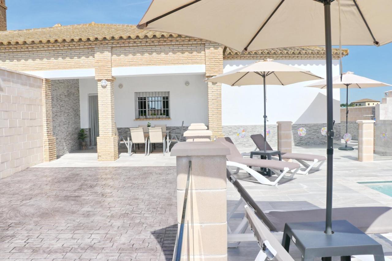 Chalet Puente Tabla con piscina privada Conil De La Frontera Exterior foto